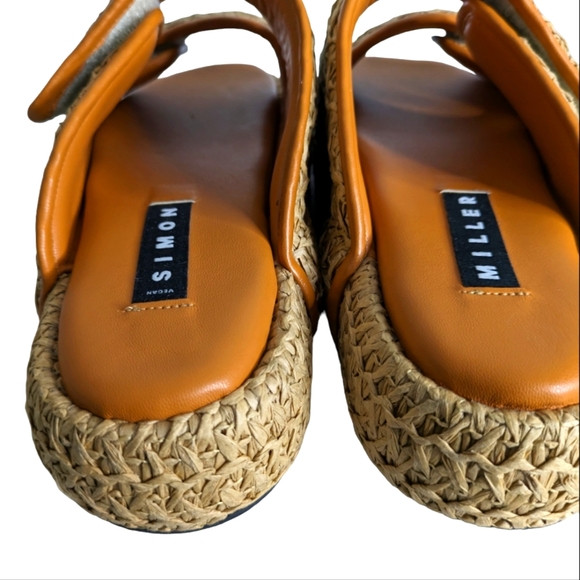 Simon Miller Woven Raffia Vegan Cro Slide Sandals...Size 41/10-11 - Picture 11 of 13